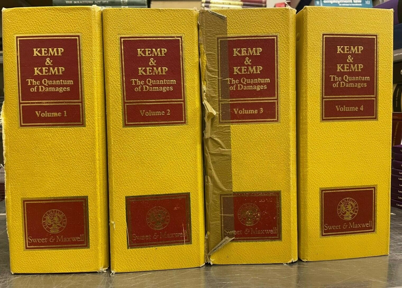 Patsy Kemp Books Kemp And Kemp The Quantum Of Damages Vol 1 To 4 Complete Law Books Set ...