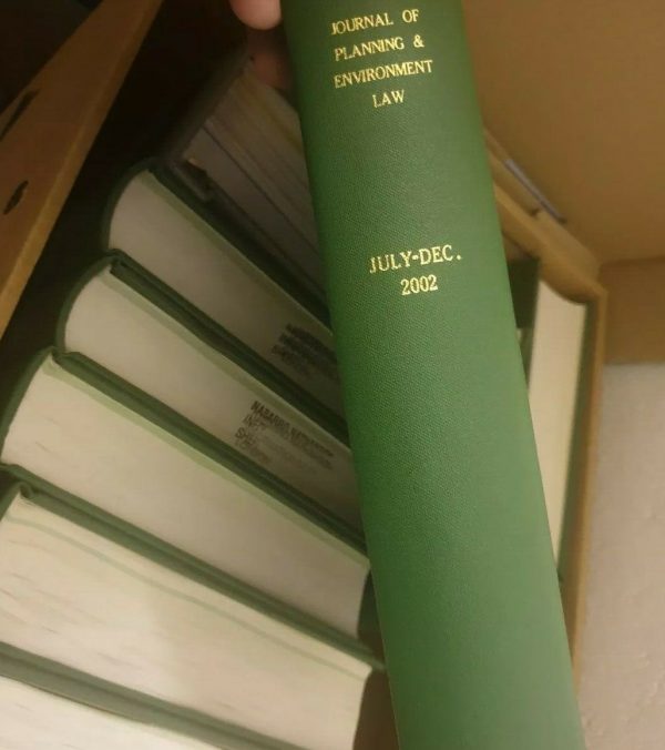 Journal Of Planning and Environmental Law, Law Books Journal Complete