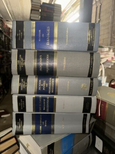 Common Law Library set of 10 books - Law Book Sellers